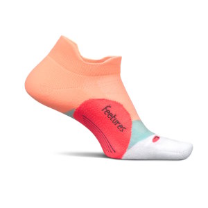 Feetures Elite Light Cushion No Show - Vibrant Reef