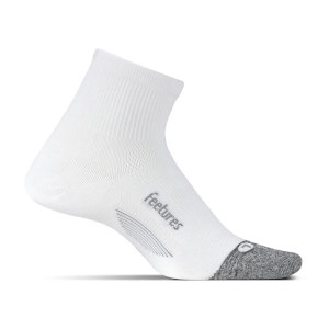 Feetures Elite Ultra Light Cushion Quarter - White