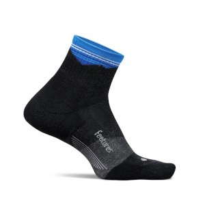 Feetures Trail Max Cushion Quarter - Blue Ridge Charcoal